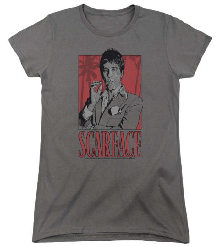 Tony Scarface Womens T-Shirt