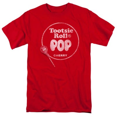 Tootsie Roll Pop Cherry Logo T-Shirt