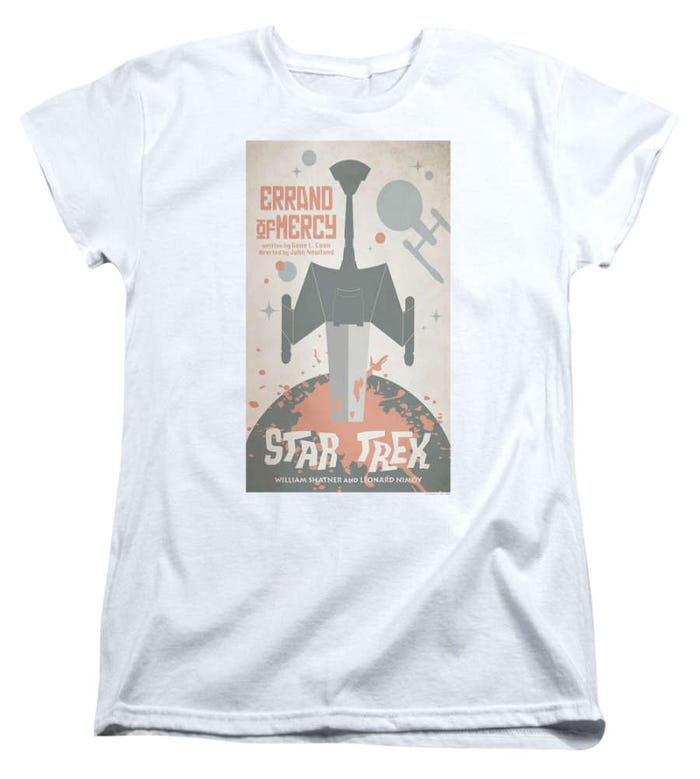 TOS Episode 26 Star Trek  Womens T-Shirt