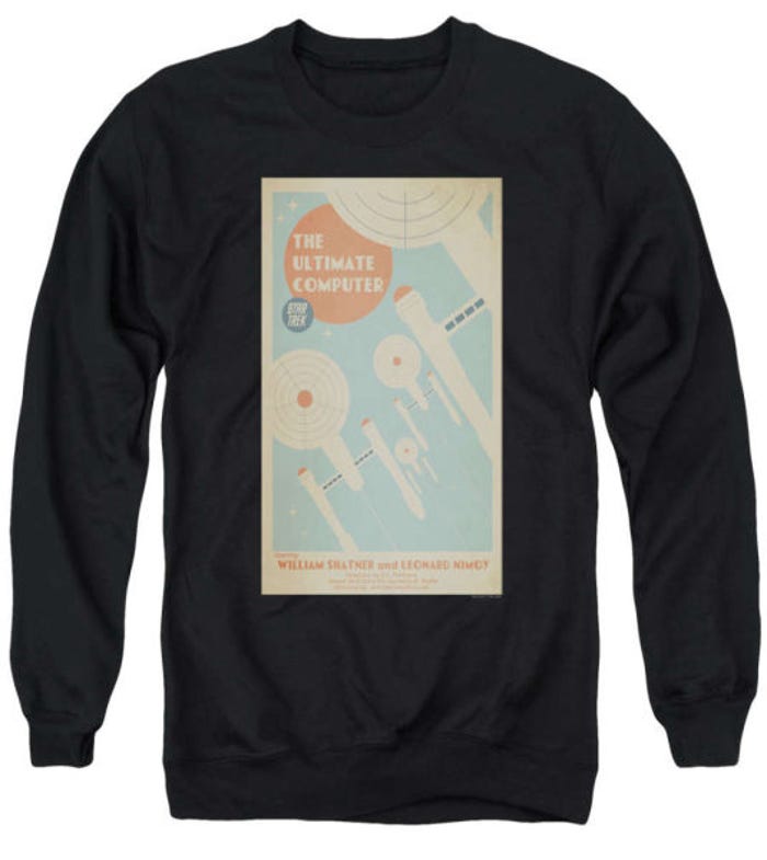 TOS Episode 53 Star Trek  Sweatshirt