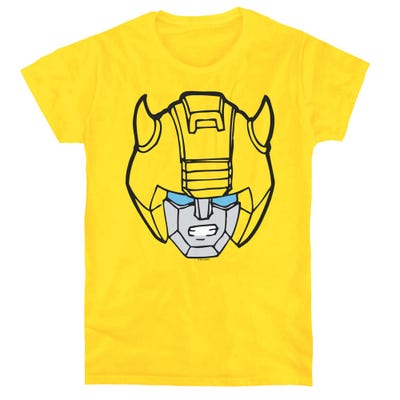 Transformers Bumblebee Head Womens T-Shirt