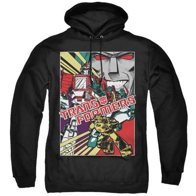 Transformers Comic Poster Hoodie