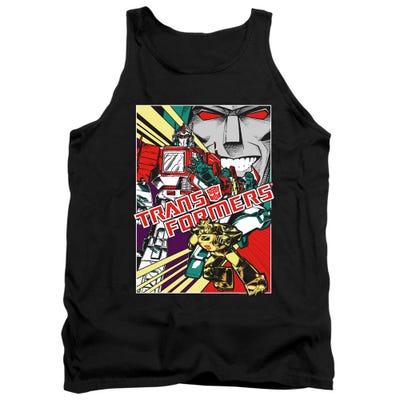 Transformers Comic Poster Tank Top