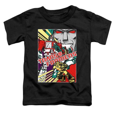 Transformers Comic Poster Toddler T-Shirt