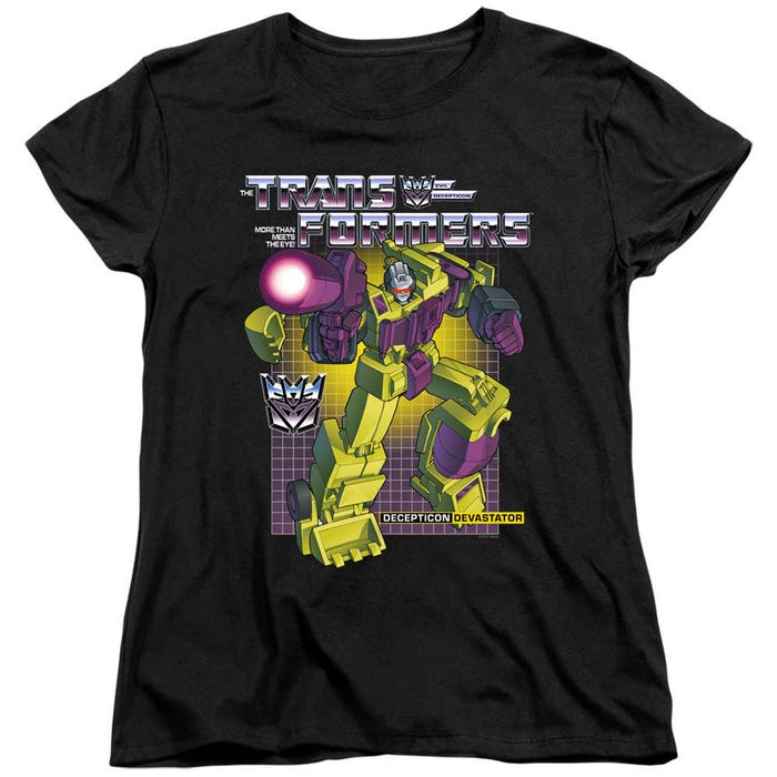 Transformers Devastator Womens T-Shirt