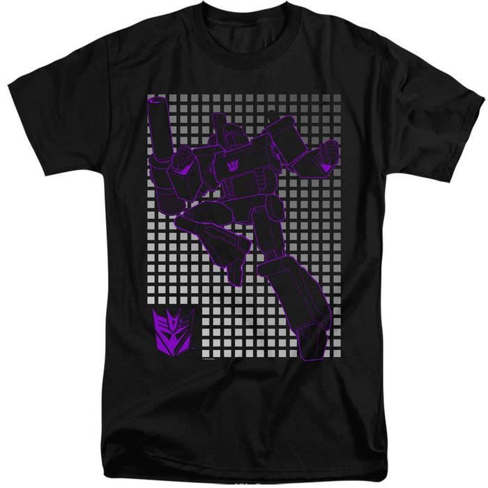 Transformers Megatron Grid Tall T-Shirt