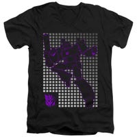 Transformers Megatron Grid V-Neck T-Shirt