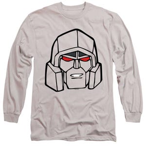 Transformers Megatron Head Long Sleeve Shirt