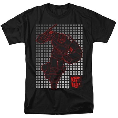 Transformers Optimus Grid T-Shirt