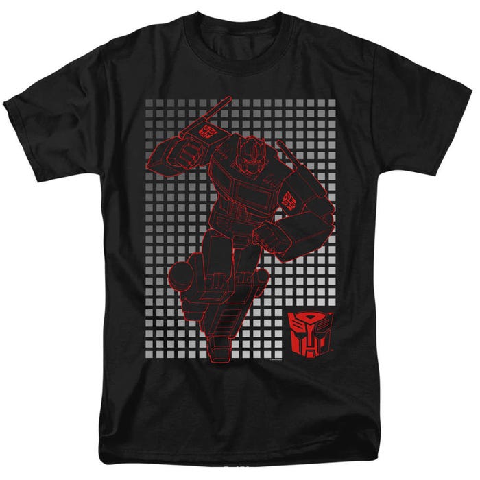 Transformers Optimus Grid T-Shirt