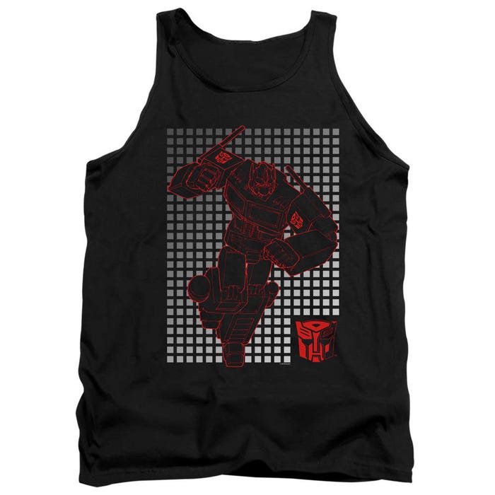 Transformers Optimus Grid Tank Top