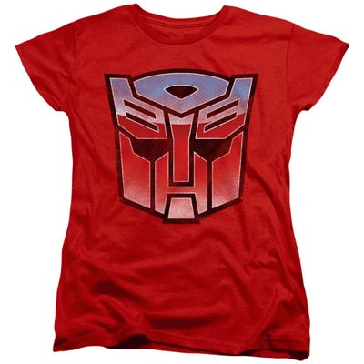 Transformers Vintage Autobot Logo Womens T-Shirt