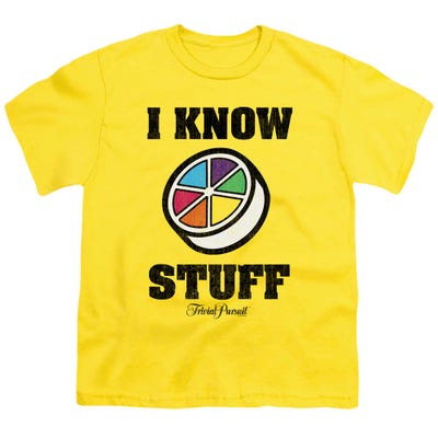 Trivial Pursuit I Know Stuff Kids T-Shirt
