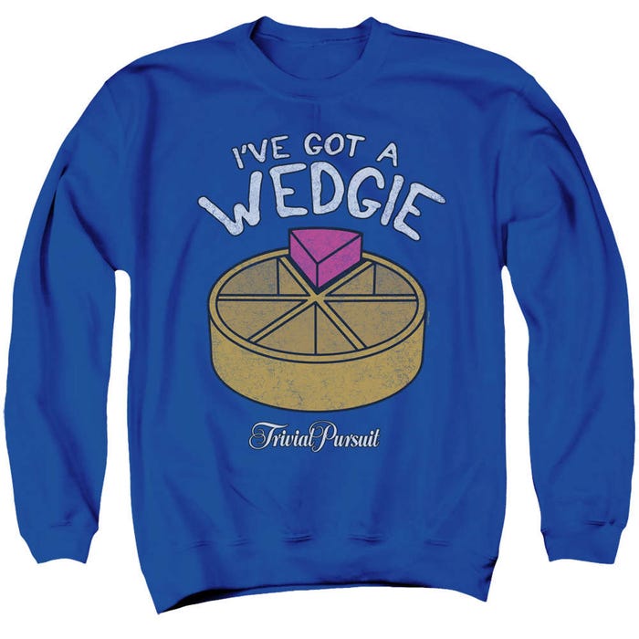 Trivial Pursuit Wedgie Sweatshirt