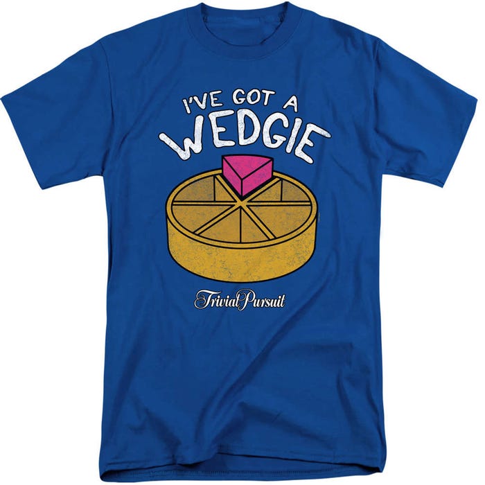 Trivial Pursuit Wedgie Tall T-Shirt