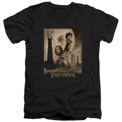 Tt Postwer Lord Of The Rings V-Neck T-Shirt