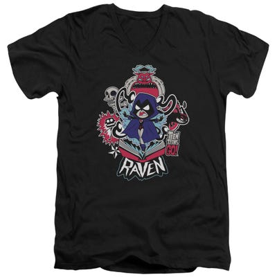 Teen Titans Go Raven V-Neck T-Shirt