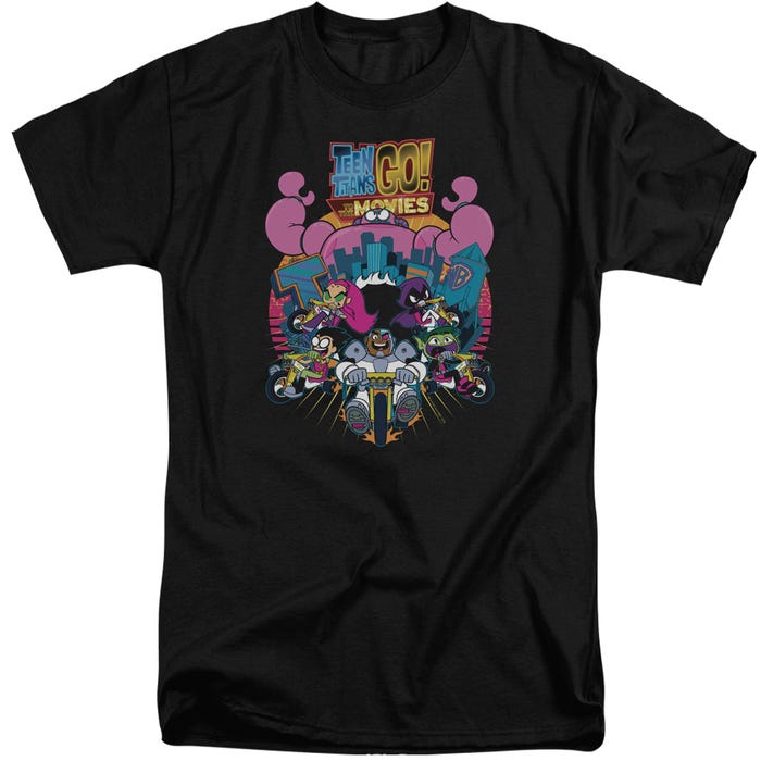 BURST THROUGH TEEN TITANS GO! TO THE MOVIES Tall T-Shirt