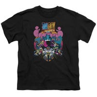 BURST THROUGH TEEN TITANS GO! TO THE MOVIES Kids T-Shirt