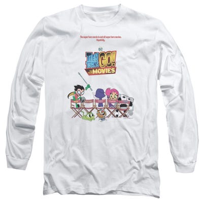 Teen Titans Go To The Movies Poster Long Sleeve Shirt