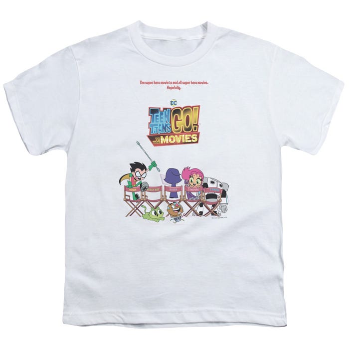 Teen Titans Go To The Movies Poster Kids T-Shirt