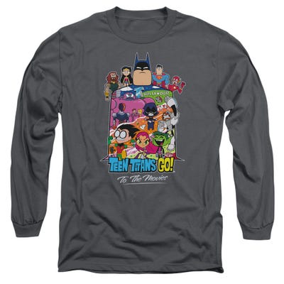 HOLLYWOOD TEEN TITANS GO! TO THE MOVIES Long Sleeve Shirt