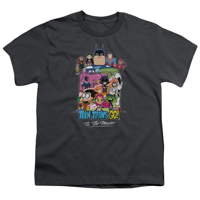 HOLLYWOOD TEEN TITANS GO! TO THE MOVIES Kids T-Shirt