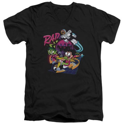 Teen Titans Go To The Movies Rad V-Neck T-Shirt