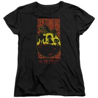Teen Titans Go To The Movies Silhouette Womens T-Shirt