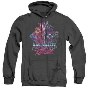 Teen Titans Go To The Movies No Limits Adult Heather Hoodie