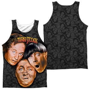 Three Stooges Sublimation Tank Top