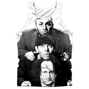 Three Stooges Stacked Sublimation Tank Top