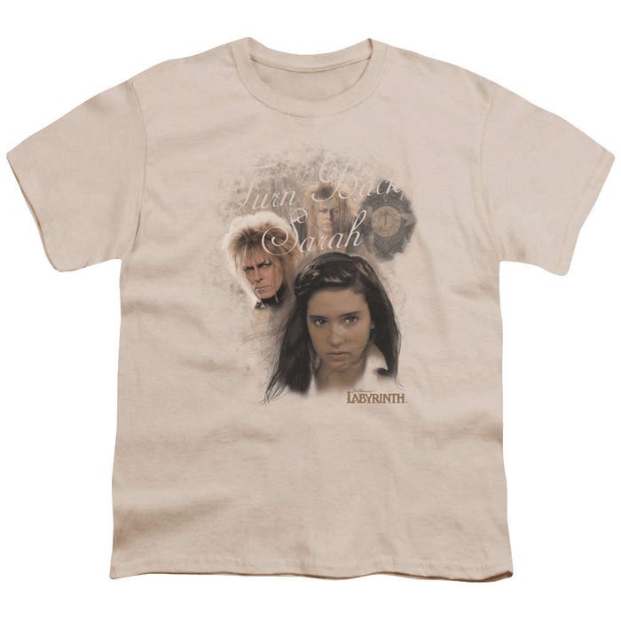 Turn Back Sarah Labyrinth Kids T-Shirt