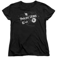 Twilight Zone E=MC Another Dimension Womens T-Shirt