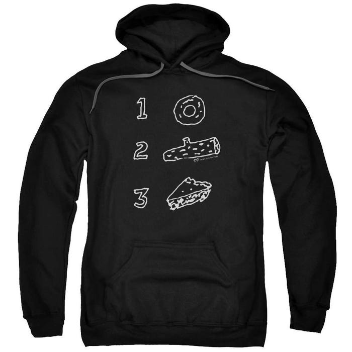 Twin Peaks Pie Log Donut Hoodie