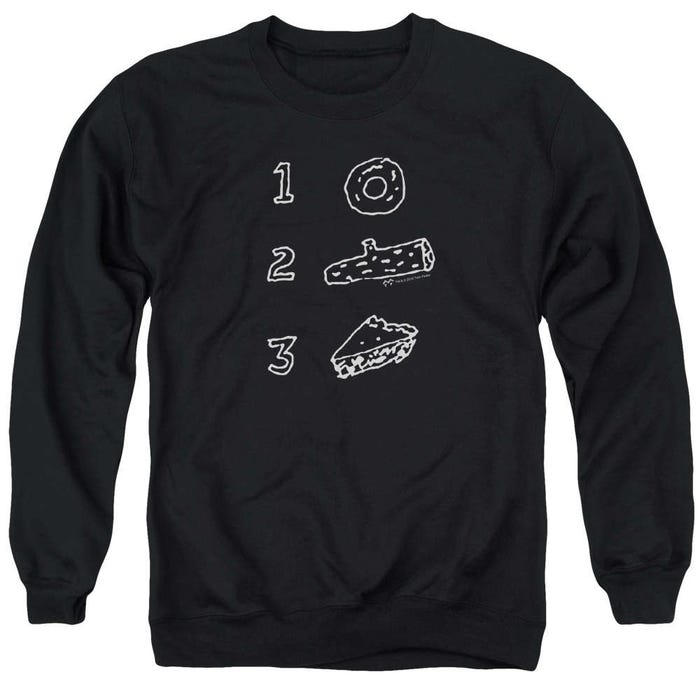 Twin Peaks Pie Log Donut Sweatshirt