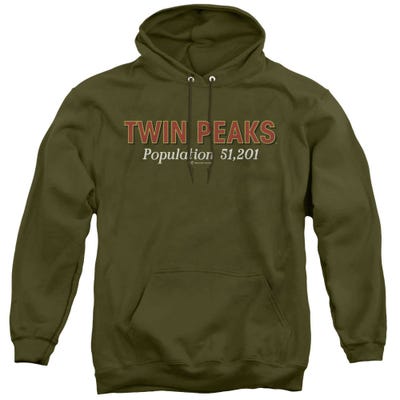 Twin Peaks Population 51,201 Hoodie