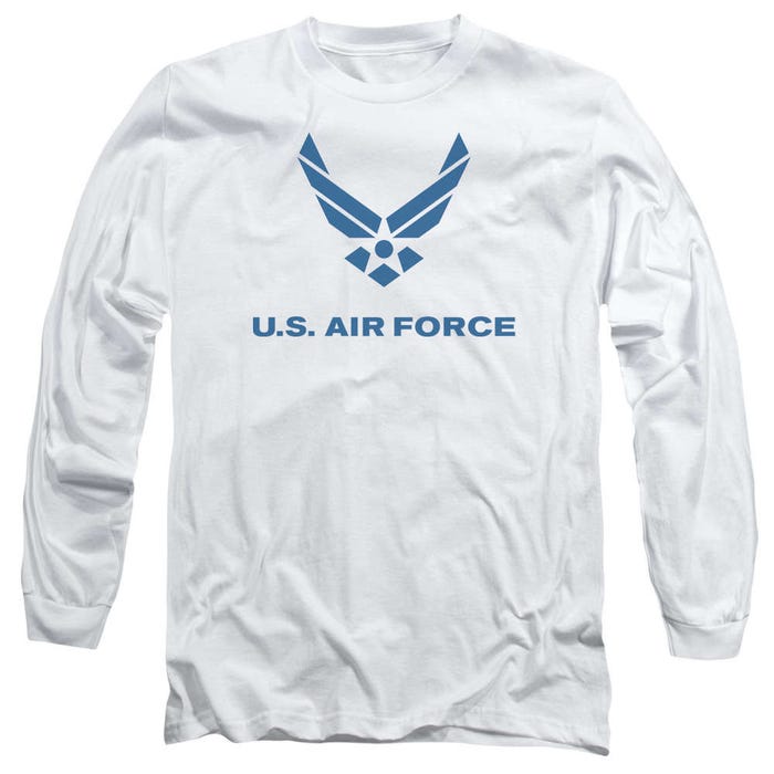 U.S. Air Force USAF Distressed Classic Logo Long Sleeve Shirt