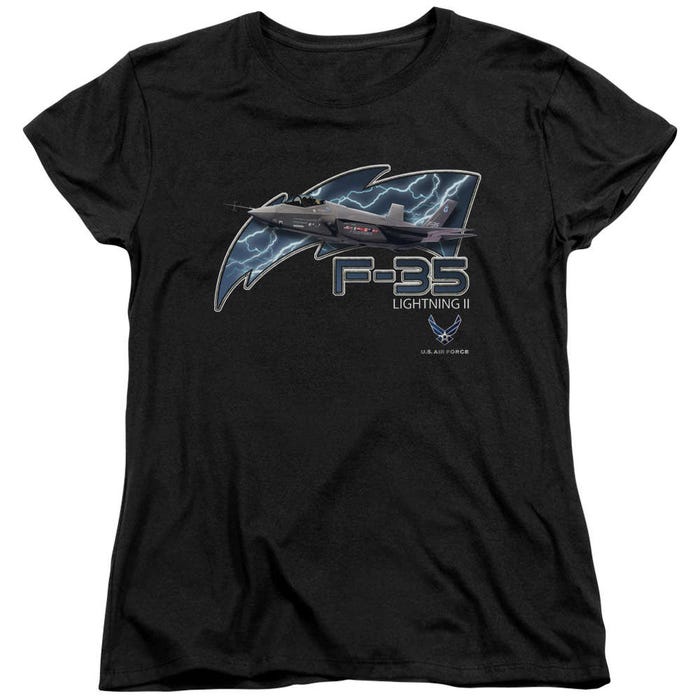 U.S. Air Force USAF F-35 Airplane Womens T-Shirt