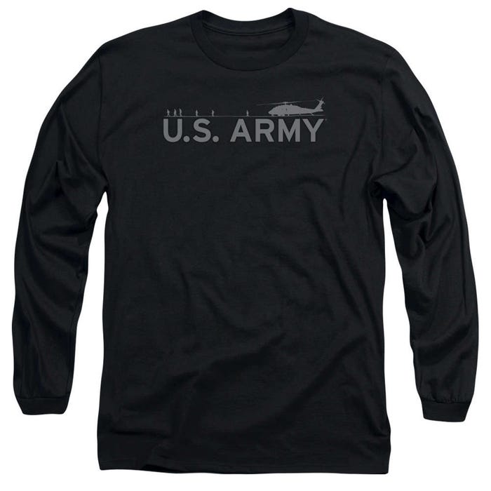 U.S. Army Helicopter Logo Long Sleeve Shirt