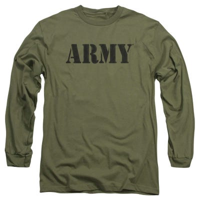 U.S. Army Stencil Logo Long Sleeve Shirt