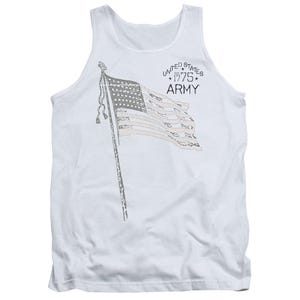 U.S. Army Tristar USA Flag Est. 1775 Tank Top