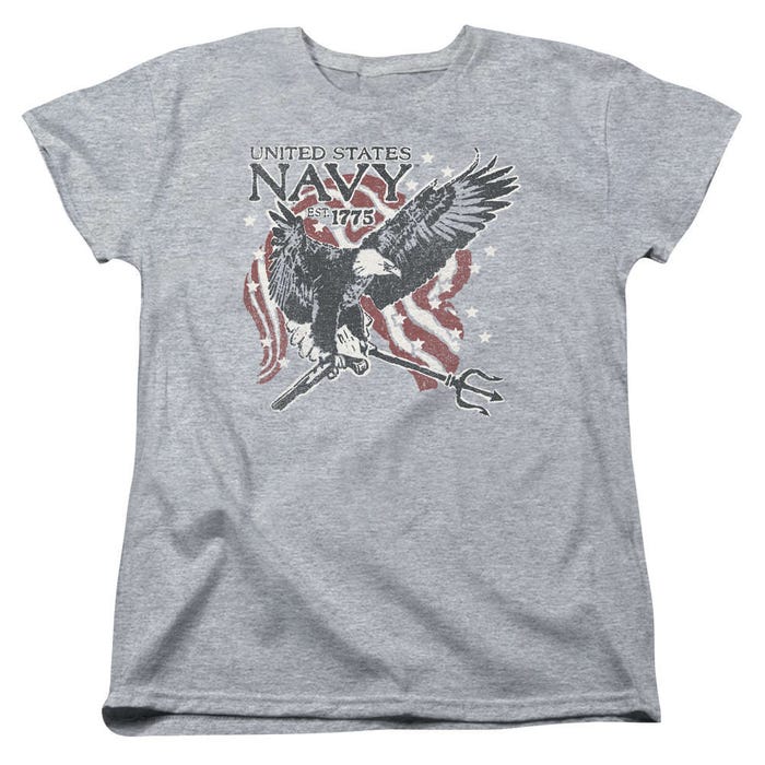 U.S. Navy Eagle Trident Est. 1775 Womens T-Shirt
