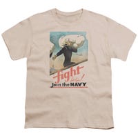 U.S. Navy Fight Let's Go! Join the Navy Kids T-Shirt