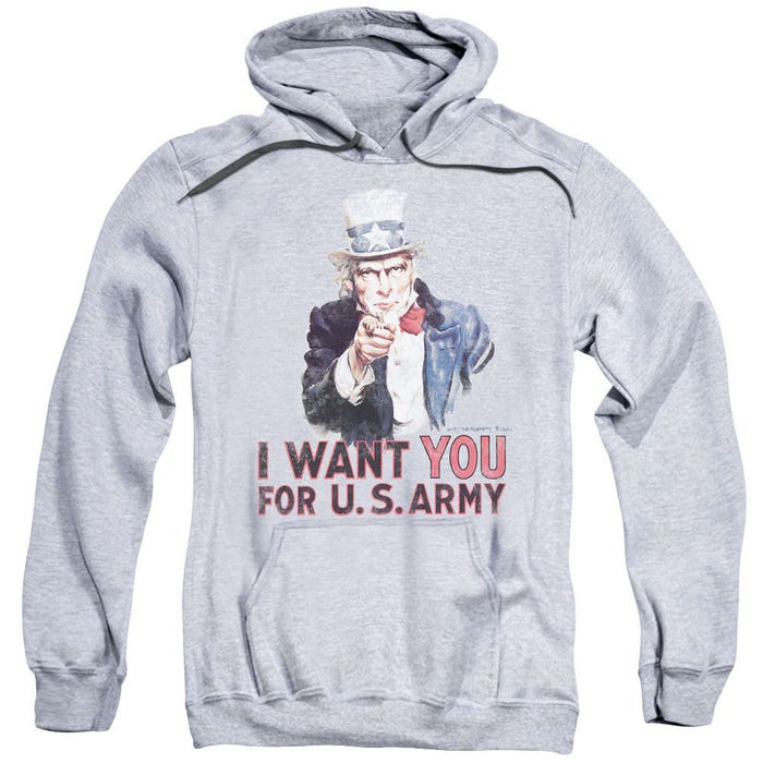 Uncle Sam I Want You For U.S. Army Hoodie