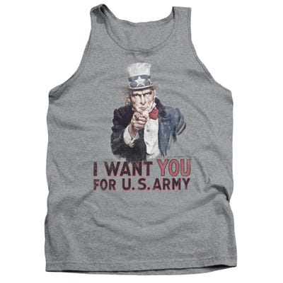 Uncle Sam I Want You For U.S. Army Tank Top