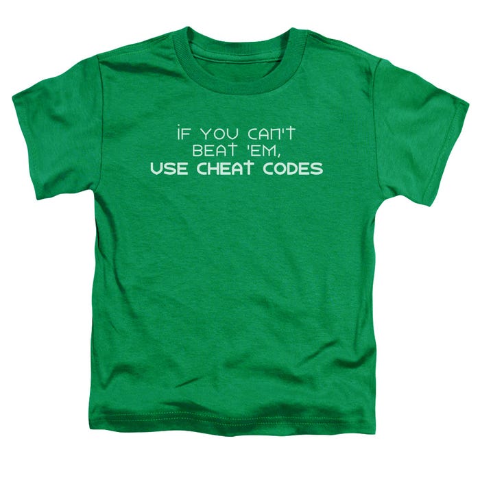 Cheat Codes Gamer Toddler T-Shirt