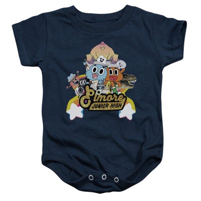 The Amazing World Of Gumball Elmore Junior High Baby Bodysuit