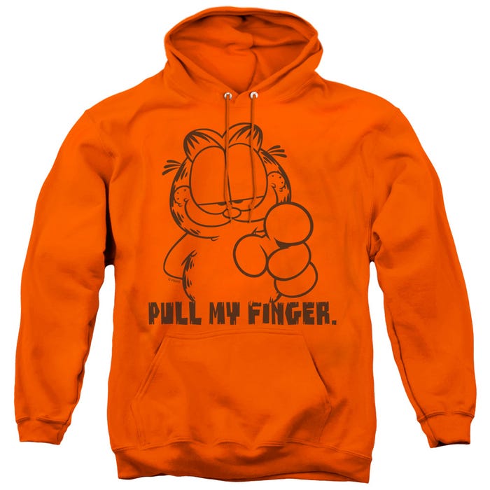 Garfield Pull My Finger Funny Cartoon Hoodie