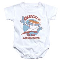 Dexter's Laboratory Quickly! To The Laboratory! Baby Bodysuit